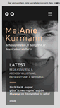 Mobile Screenshot of melaniekurmann.com